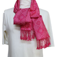 ストール ピンク